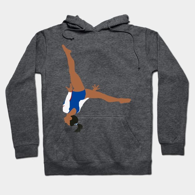 Gymnast - Layout Stepout Hoodie by Susie